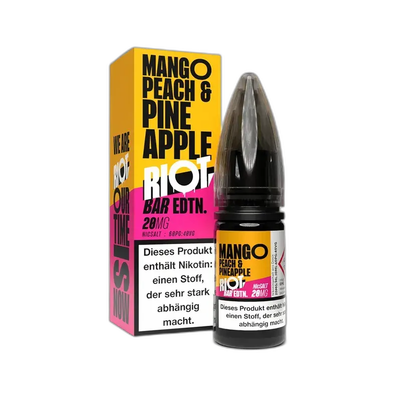 Riot Squad Nikotinsalz - Mango Peach Pineapple - Liquid 20mg 10ml 