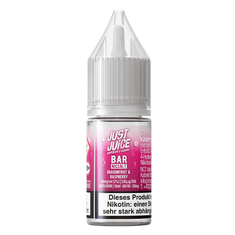 Just Juice Nikotinsalz - Dragonfruit & Raspberry - 10ml Liquid 20mg  C
