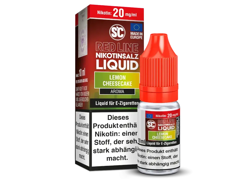 SC Red Line - Lemon Cheesecake 10ml Nikotinsalz Liquid - 20mg