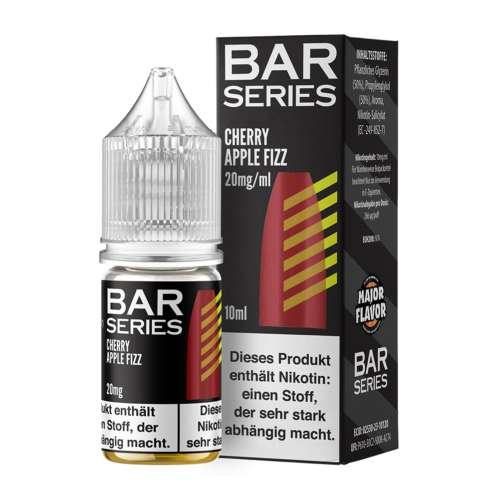 Bar Series Nikotinsalz - Cherry Apple Fizz - Liquid 10ml 20mg 