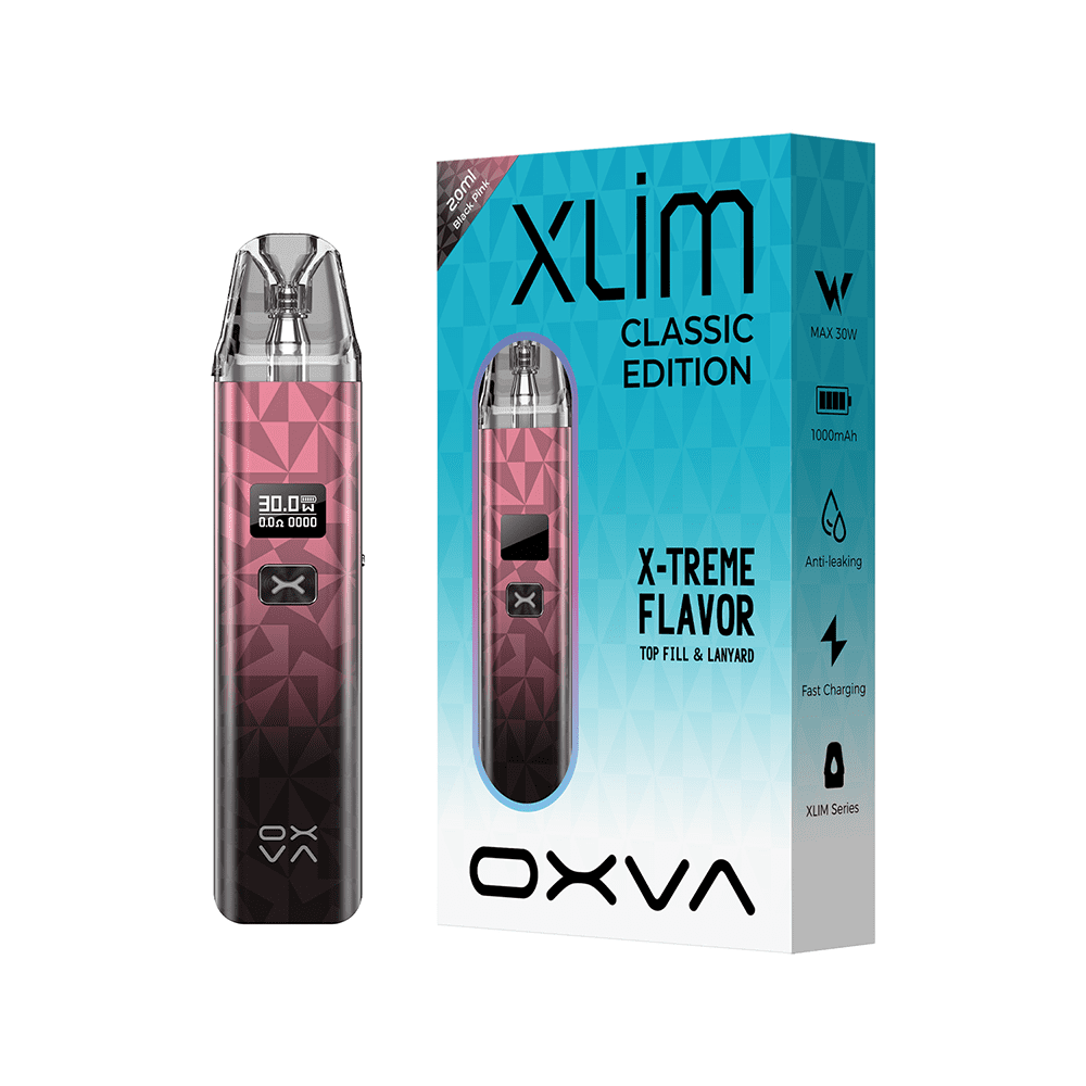 Oxva Xlim Classic Edition Black Pink Oxva Xlim Classic Edition Black Pink