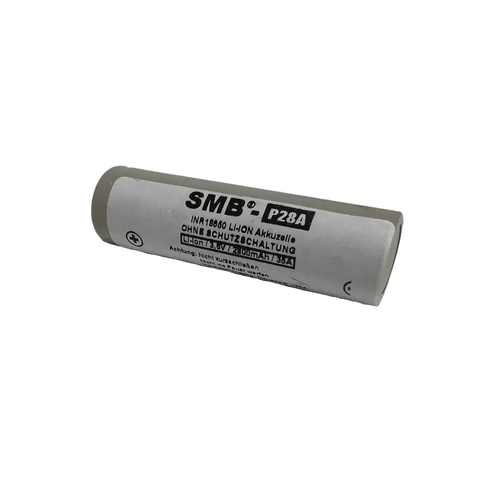 SMB 18650 Molicel 3,6V  2800mAh P28A 35A SMB 18650 Molicel 3,6V  2800mAh P28A 35A