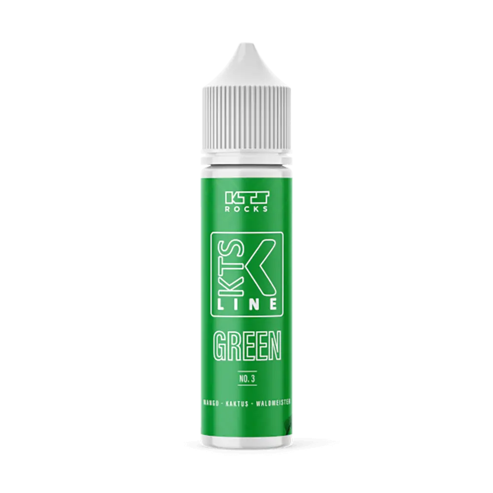 KTS Line Green No. 3 Aroma Longfill 10ml in 60ml Flasche 