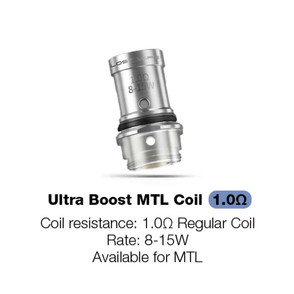 Lost Vape UB MTL Coil 1,0 Ohm (URSA Kit Grus Kit) Lost Vape UB MTL Coil 1,0 Ohm (URSA Kit Grus Kit)