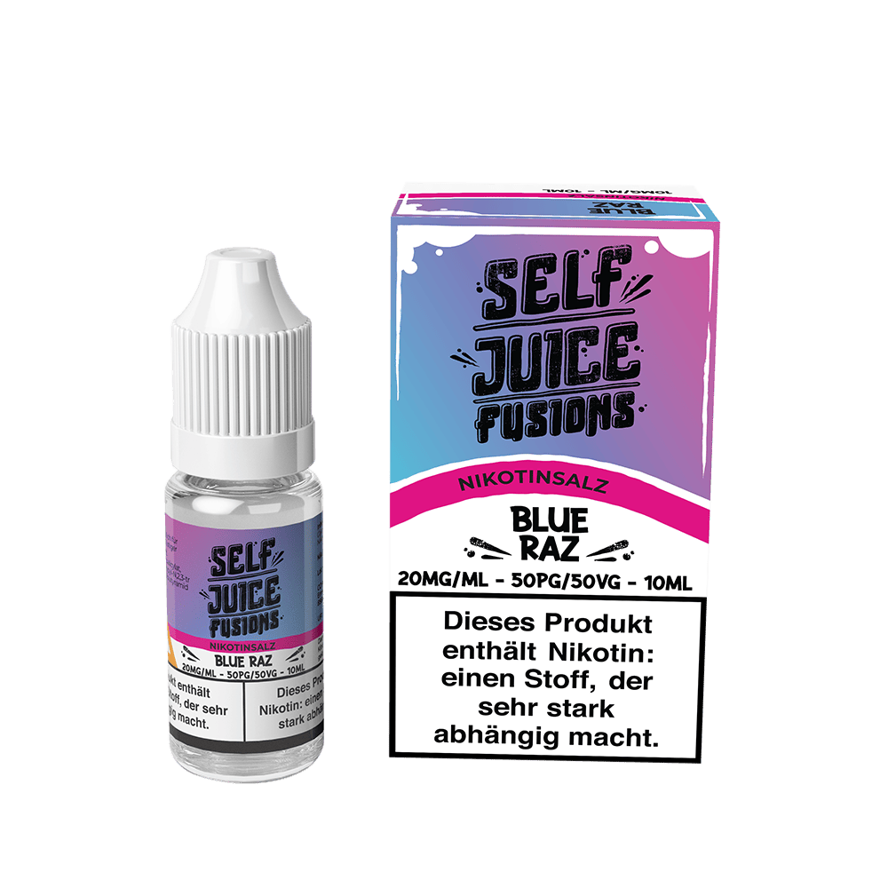 Self Juice Nikotinsalz - Blue Raz - 10ml Liquid 20mg Self Juice Nikotinsalz - Blue Raz - 10ml Liquid 20mg