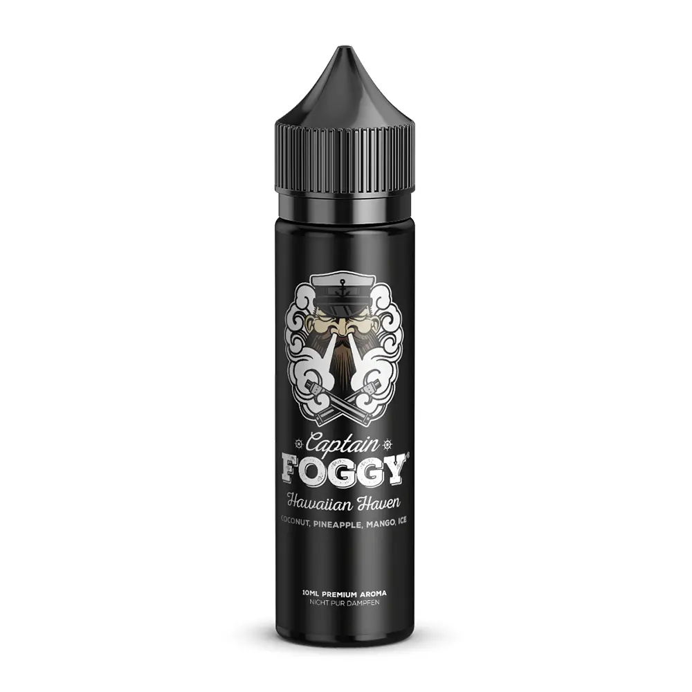 Captain Foggy Longfill - Hawaiian Haven - 10ml Aroma in 60ml Flasche  Captain Foggy Longfill - Hawaiian Haven - 10ml Aroma in 60ml Flasche