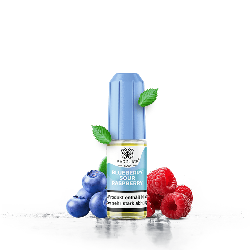 Bar Juice 5000 Nikotinsalz - Blueberry Sour Raspberry - Liquid 10mg 10ml C Bar Juice 5000 Nikotinsalz - Blueberry Sour Raspberry - Liquid 10mg 10ml C