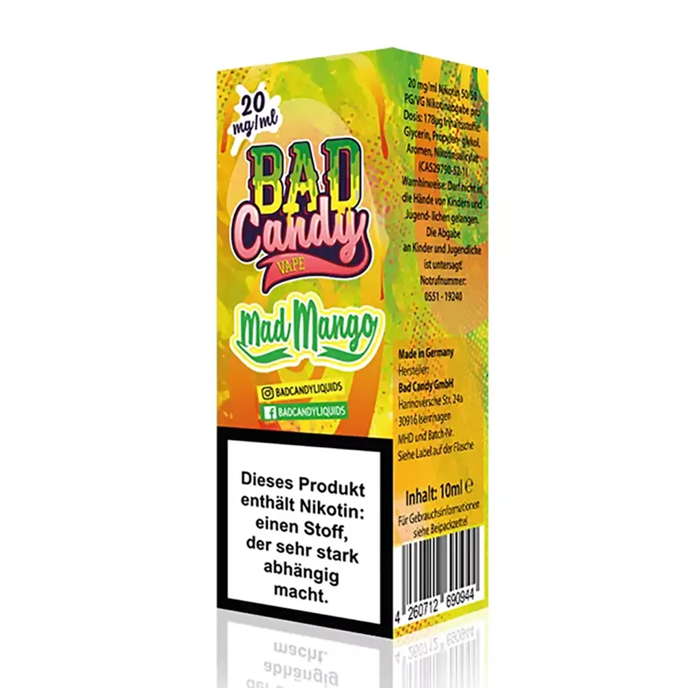 Bad Candy Mad Mango Nic Salt 10mg 