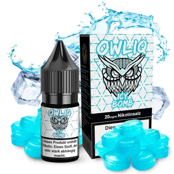 OWLIQ - Icy Bomb 10ml Nikotinsalz Liquid