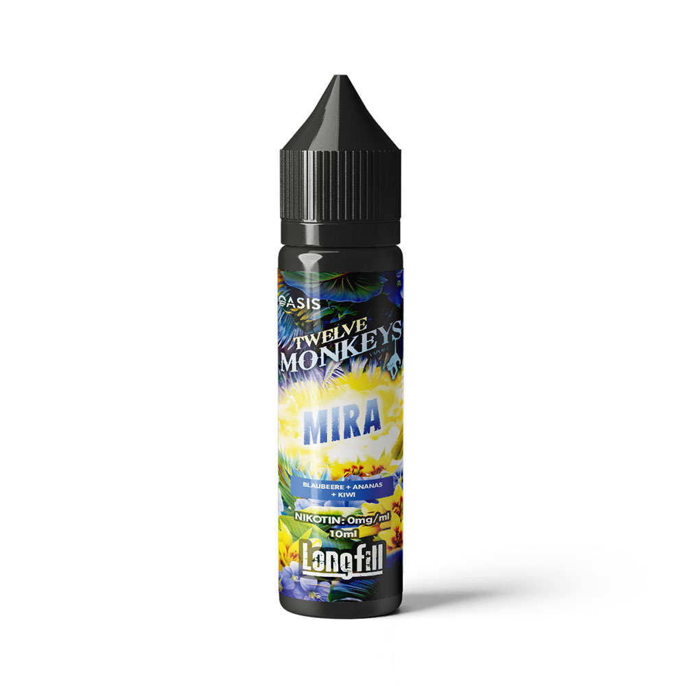 Twelve Monkeys Aroma Longfill - Mirage - 10ml in 60ml Flasche 