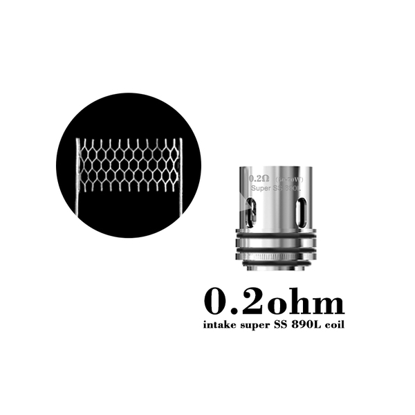 Augvape 0,2 ohm Siebverdampferkopf (Intake Subohm) Augvape 0,2 ohm Siebverdampferkopf (Intake Subohm)