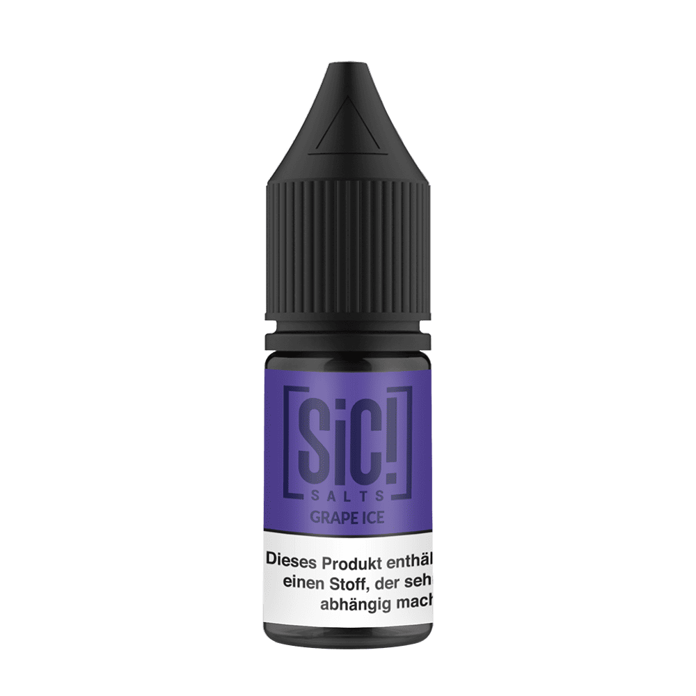 SIC Nikotinsalz - Grape Ice -10ml Liquid 20mg 