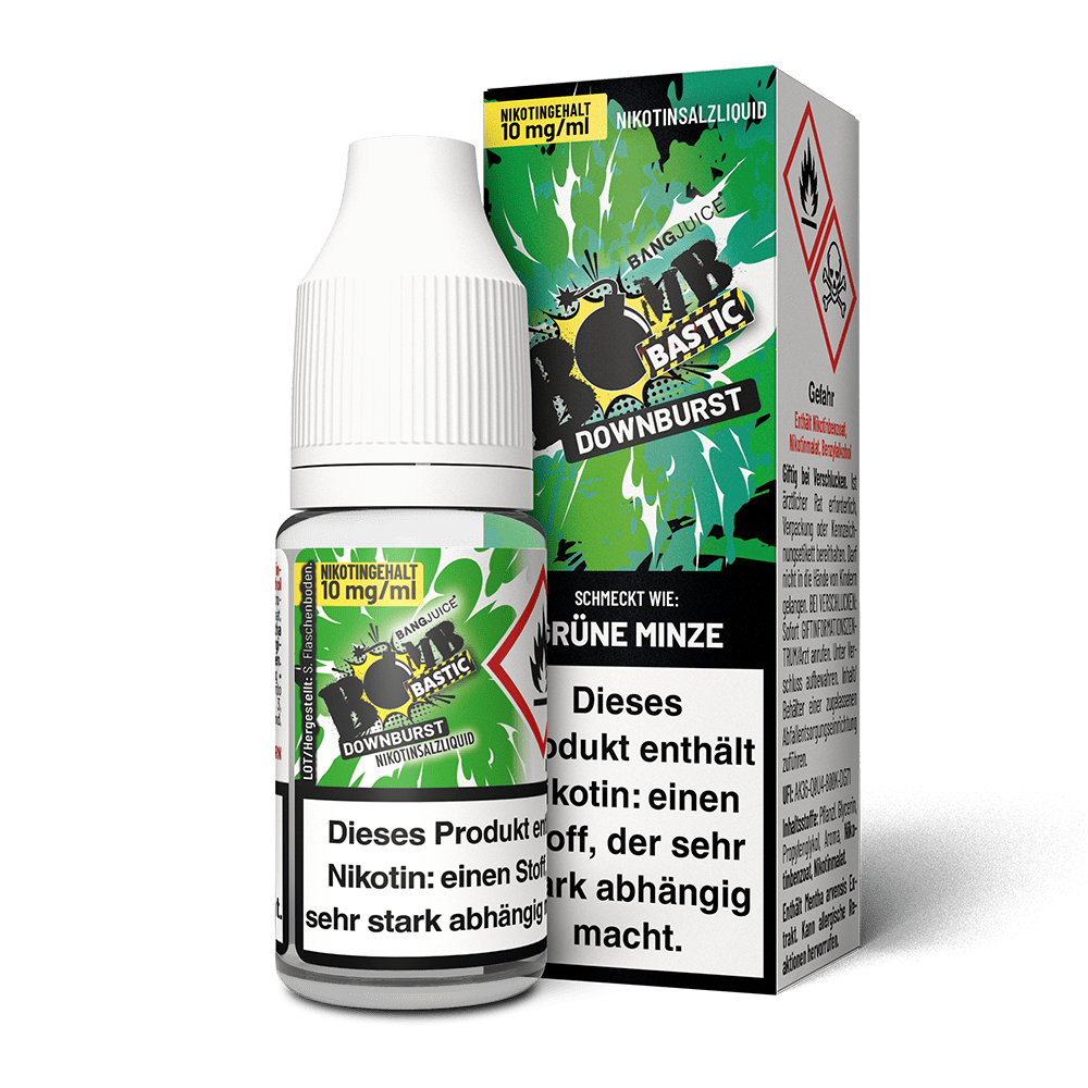 Bang Juice Bomb Bastic Nikotinsalz - Downburst - 10mg 10ml 