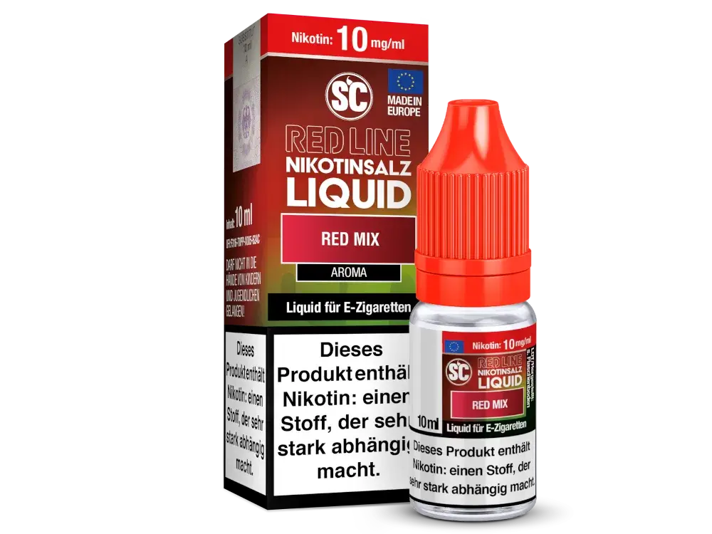 SC Red Line - Red Mix 10ml Nikotinsalz Liquid