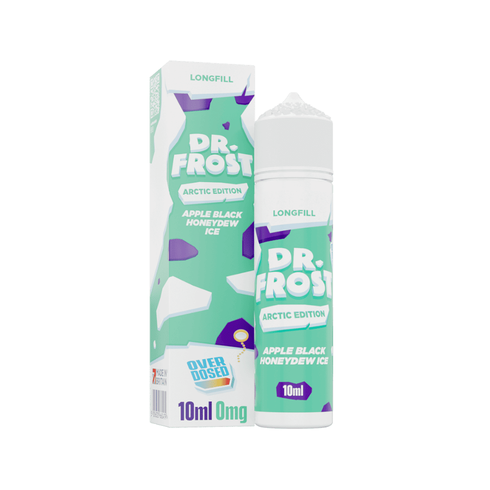 Dr. Frost Longfill - Apple Black Honeydew Ice - Overdosed 10ml Aroma in 60ml Flasche  Dr. Frost Longfill - Apple Black Honeydew Ice - Overdosed 10ml Aroma in 60ml Flasche