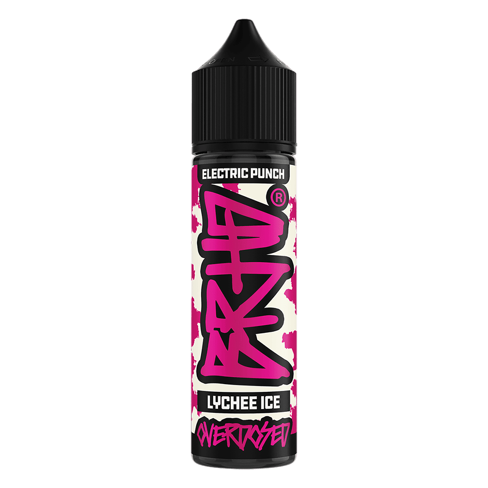 BRHD Barehead Overdosed Longfill - Lychee Ice - 10ml in 60ml Flasche 