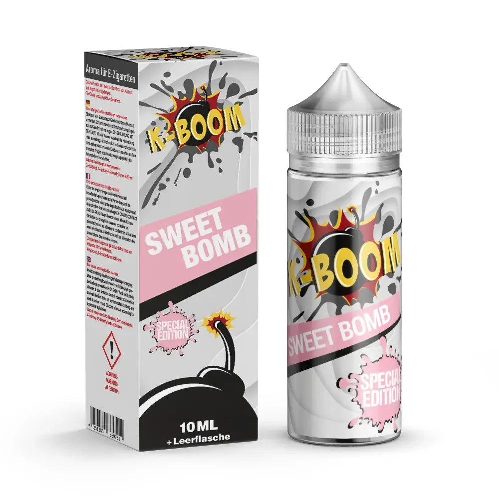 K-Boom Sweet Bomb Original Rezept 10ml Aroma   K-Boom Sweet Bomb Original Rezept 10ml Aroma