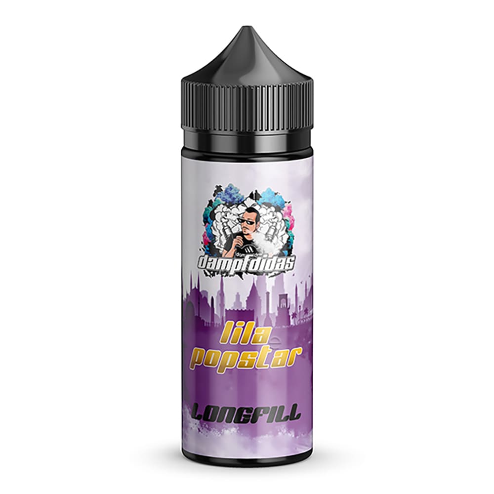 Dampfdidas Longfill - Lila Popstar - 10ml Aroma in 120ml Flasche  C Dampfdidas Longfill - Lila Popstar - 10ml Aroma in 120ml Flasche  C