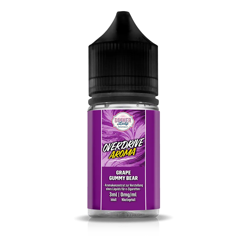 Dinner Lady Overdrive - Grape Gummy Bear 3ml Aroma Longfill