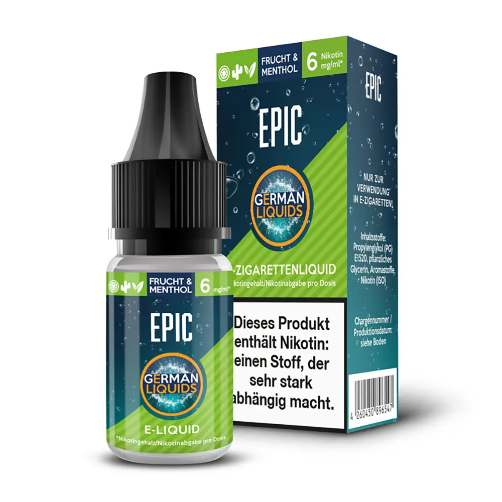German Liquids Liquid - German s Epic - 6mg German Liquids Liquid - German s Epic - 6mg