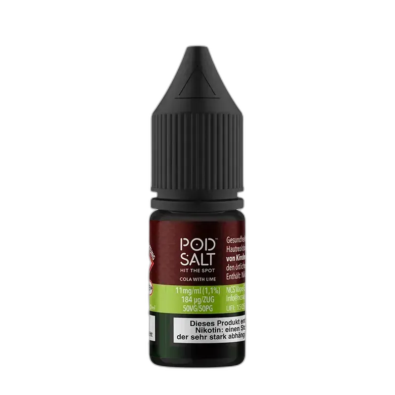 Pod Salt Fusion - Cola with Lime 10ml Nikotinsalz Liquid