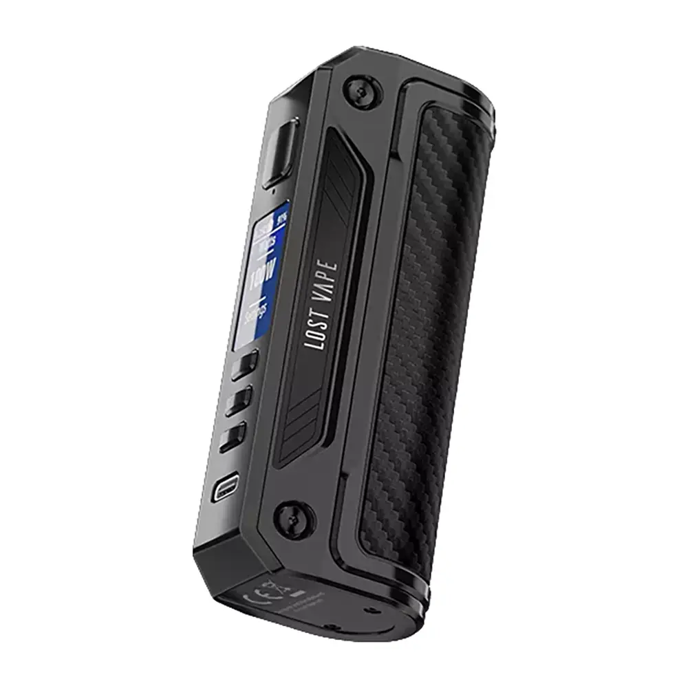 Lost Vape Thelema Solo DNA 100C Mod Black Carbon Fiber Lost Vape Thelema Solo DNA 100C Mod Black Carbon Fiber