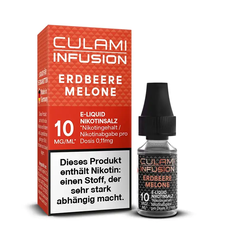 Culami Infusion - Erdbeere Melone 10ml Nikotinsalz Liquid