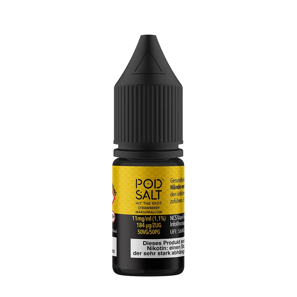 Pod Salt Fusion - Marshmallow Man III - 10ml Liquid 11mg Nikotinsalz 