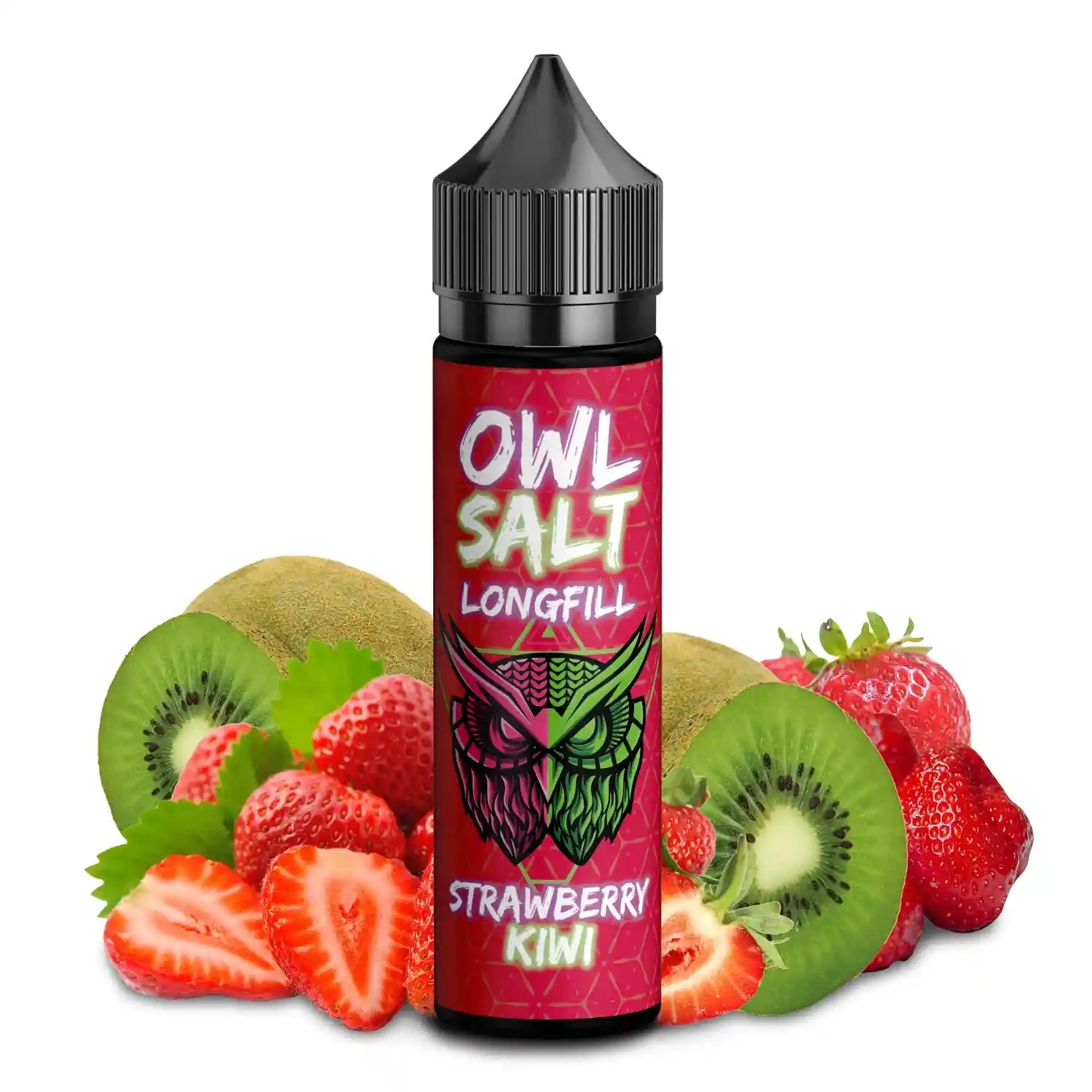 OWL Salt - Strawberry Kiwi - 10ml Aroma Longfill OWL Salt - Strawberry Kiwi - 10ml Aroma Longfill