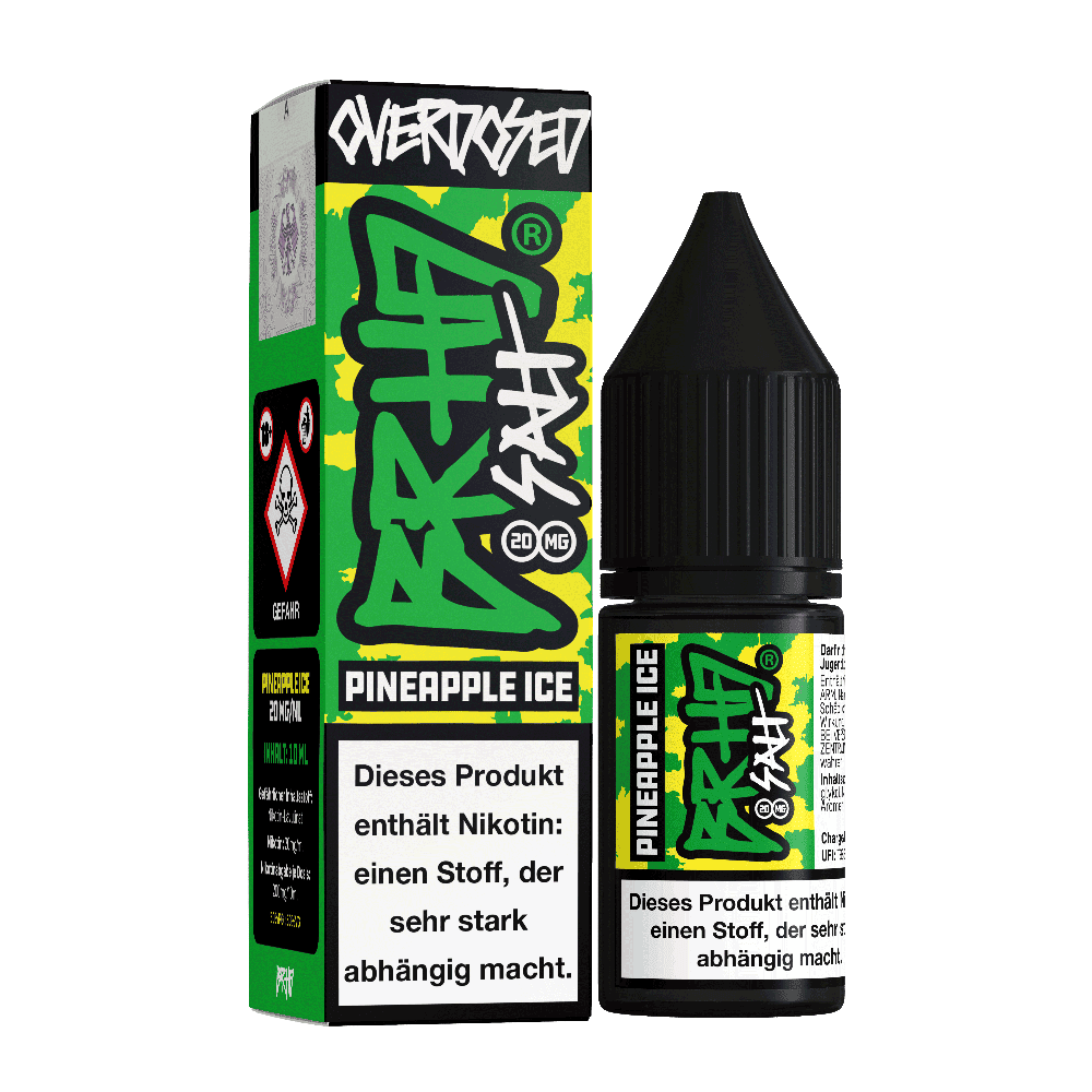 BRHD Barehead Nikotinsalz - Pineapple Ice - Liquid 20mg 10ml C BRHD Barehead Nikotinsalz - Pineapple Ice - Liquid 20mg 10ml C