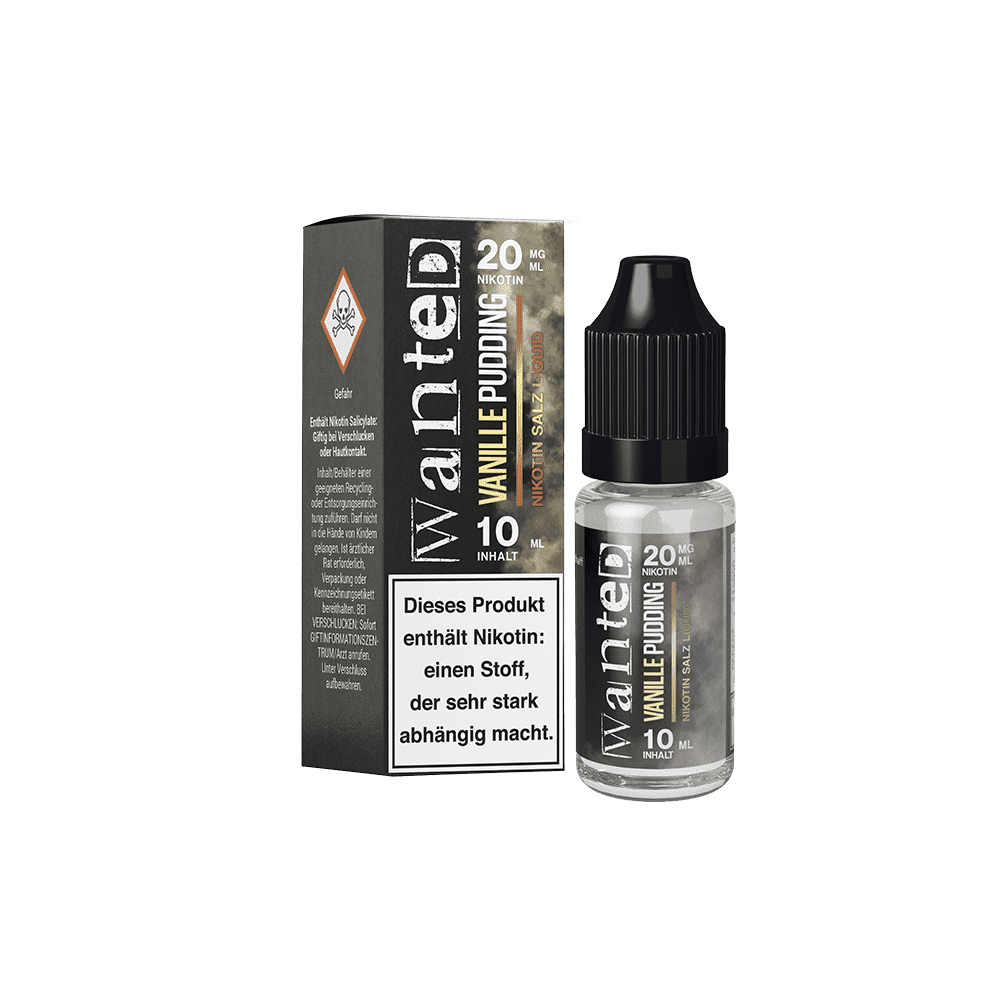 Wanted Vanillepudding 20mg Overdosed 10ml Nikotinsalzliquid 