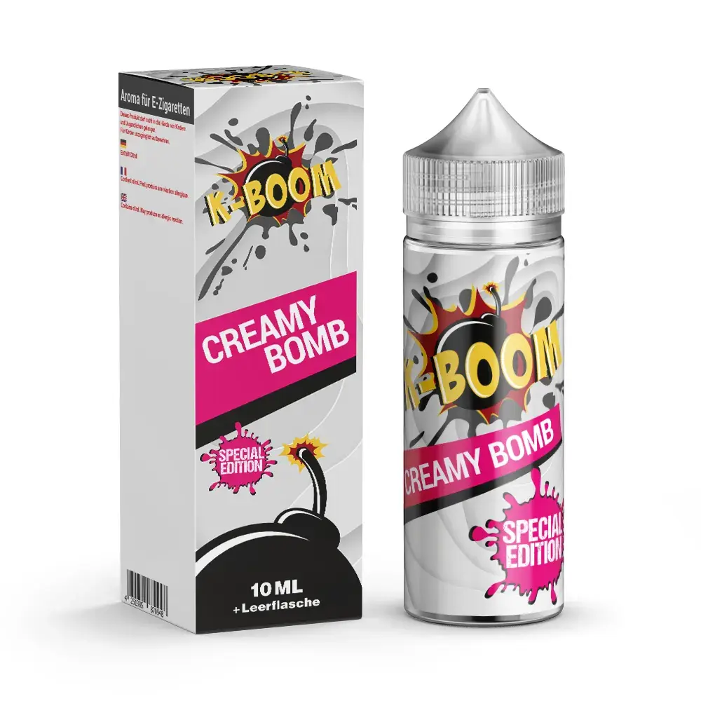 K-Boom Creamy Bomb Original Rezept 10ml Aroma 