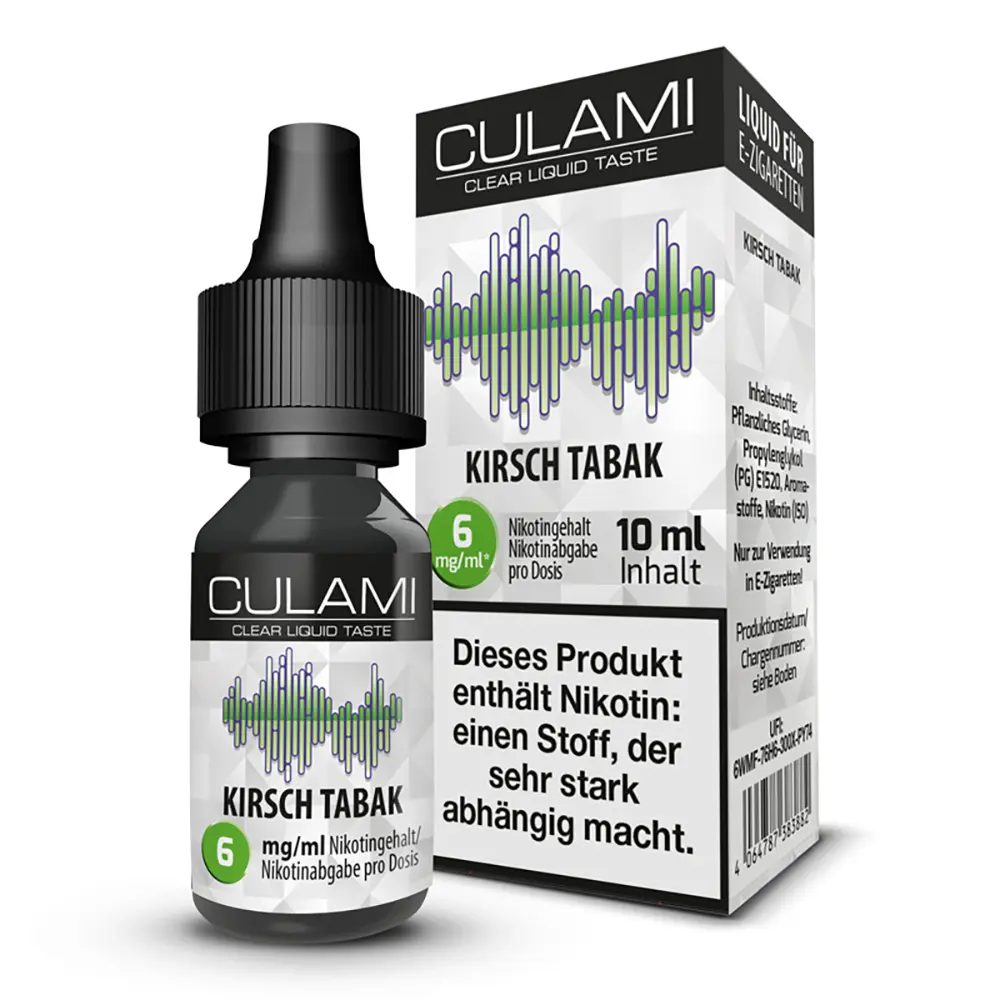 Culami Liquid - Kirsch Tabak - 6mg