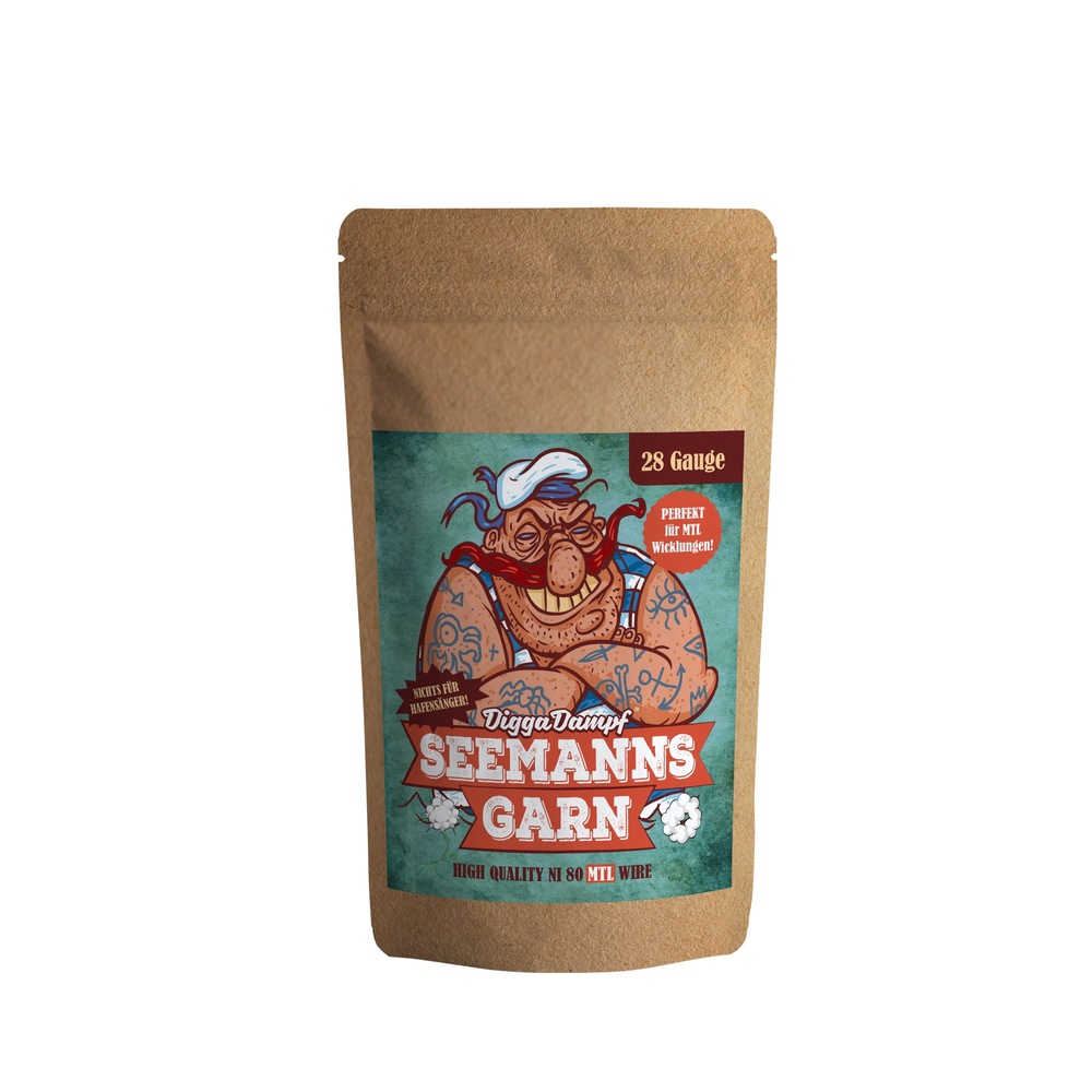 Digga Dampf: Seemanns Garn - Comp Wire 28G A/0,32mm Digga Dampf: Seemanns Garn - Comp Wire 28G A/0,32mm