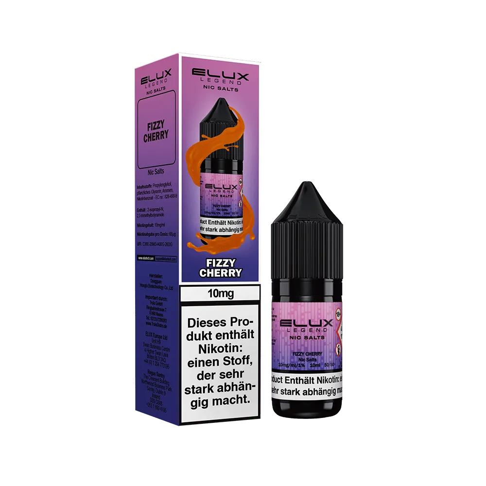 Elux - Fizzy Cherry 10ml Nikotinsalz Liquid