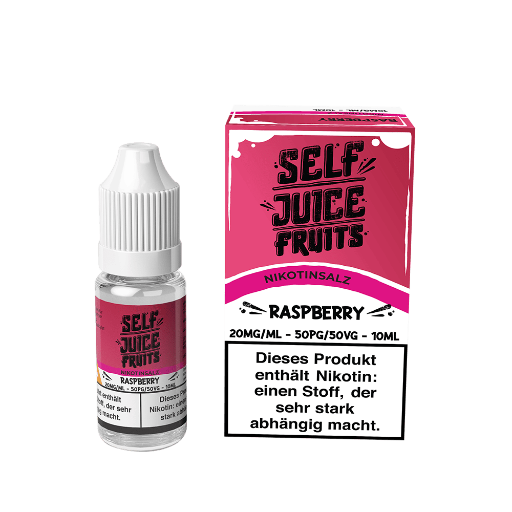 Self Juice Nikotinsalz - Raspberry - 10ml Liquid 20mg Self Juice Nikotinsalz - Raspberry - 10ml Liquid 20mg