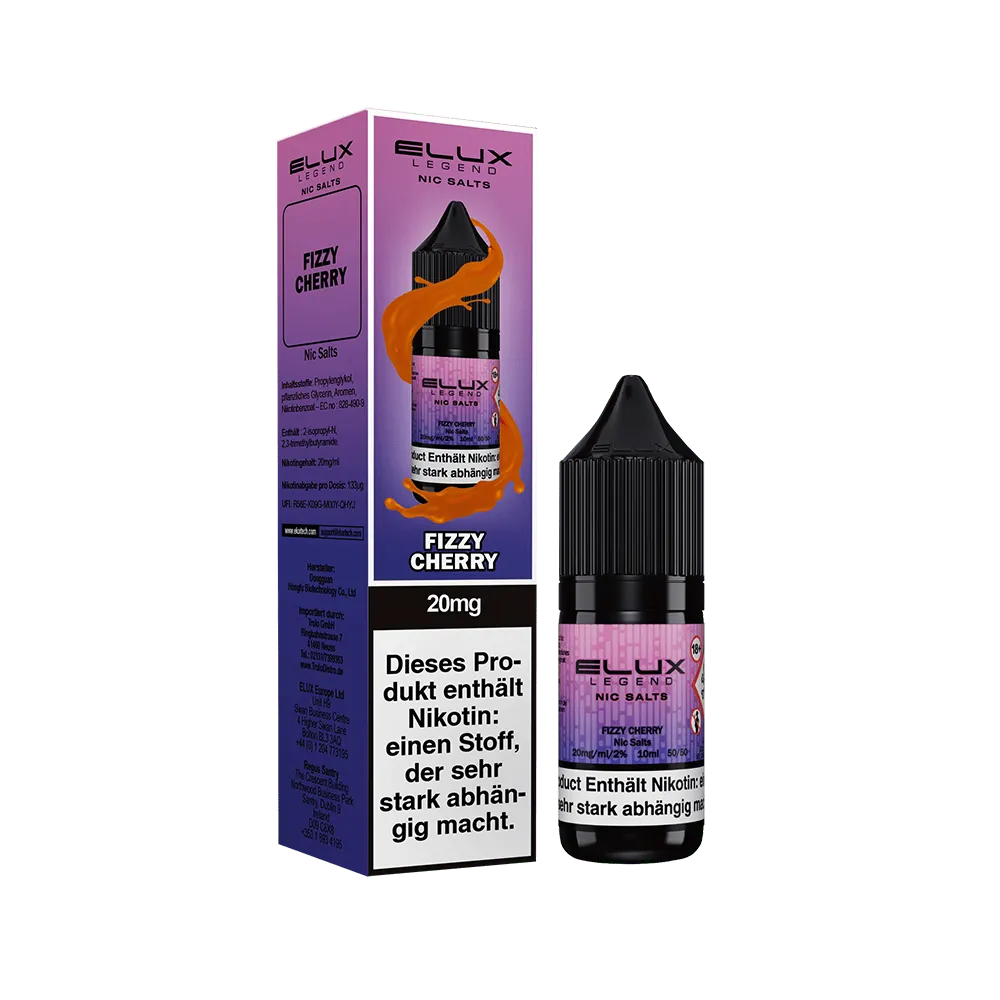 Elux - Fizzy Cherry 10ml Nikotinsalz Liquid