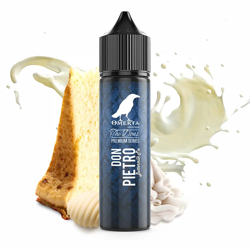 Omerta Aroma Longfill - The Dons Don Pietro - 10ml Aroma in 60ml Flasche 