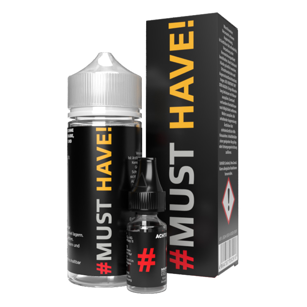 MUST HAVE # HASHTAG Aroma 10ml in 120ml Flasche  MUST HAVE # HASHTAG Aroma 10ml in 120ml Flasche