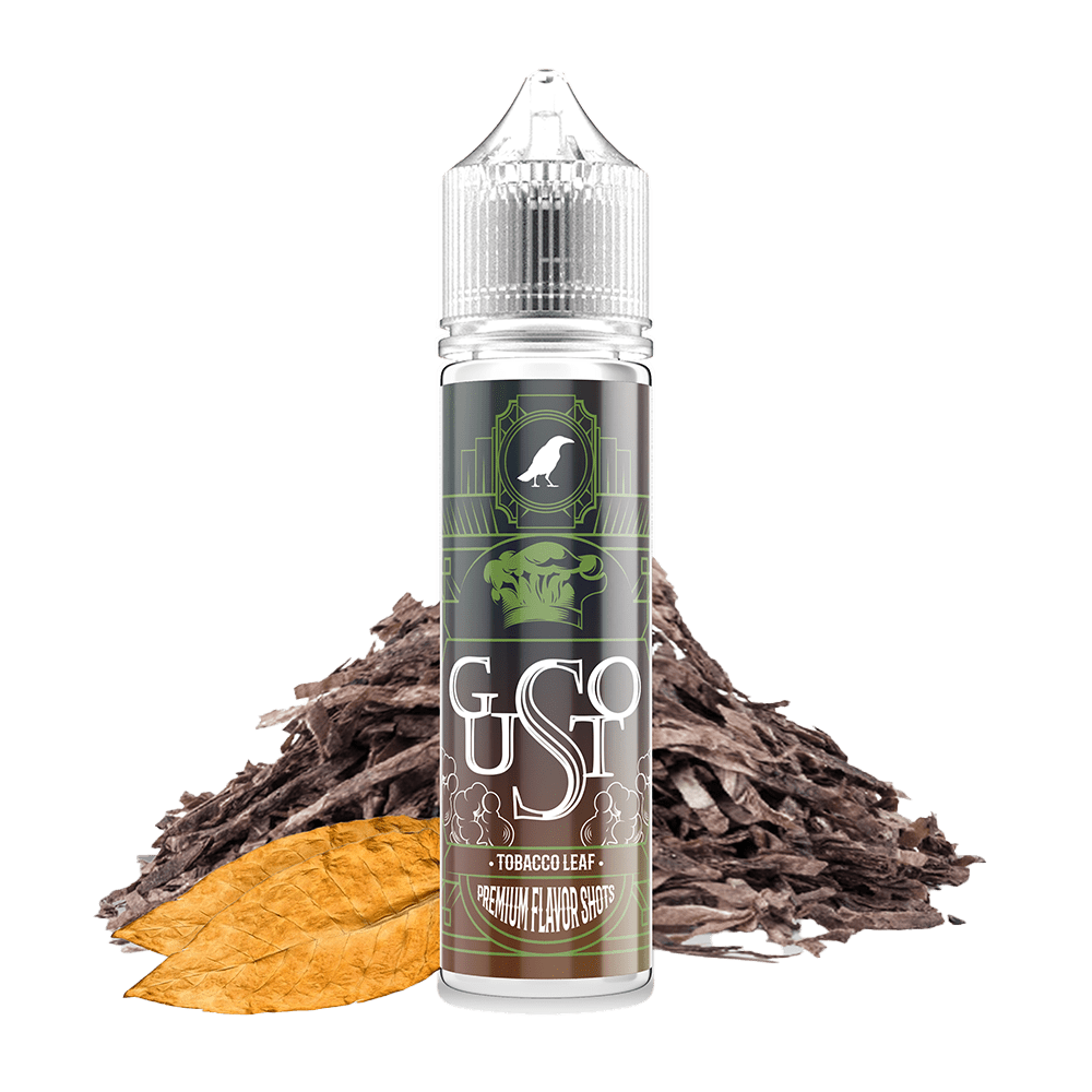 Omerta Aroma Longfill - Gusto Tobacco Leaf - 10ml Aroma in 60ml Flasche 