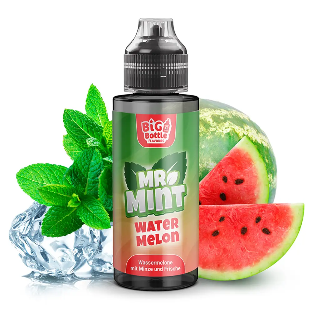 Mr. Mint Aroma Longfill - Watermelon - 10ml in 120ml Flasche 