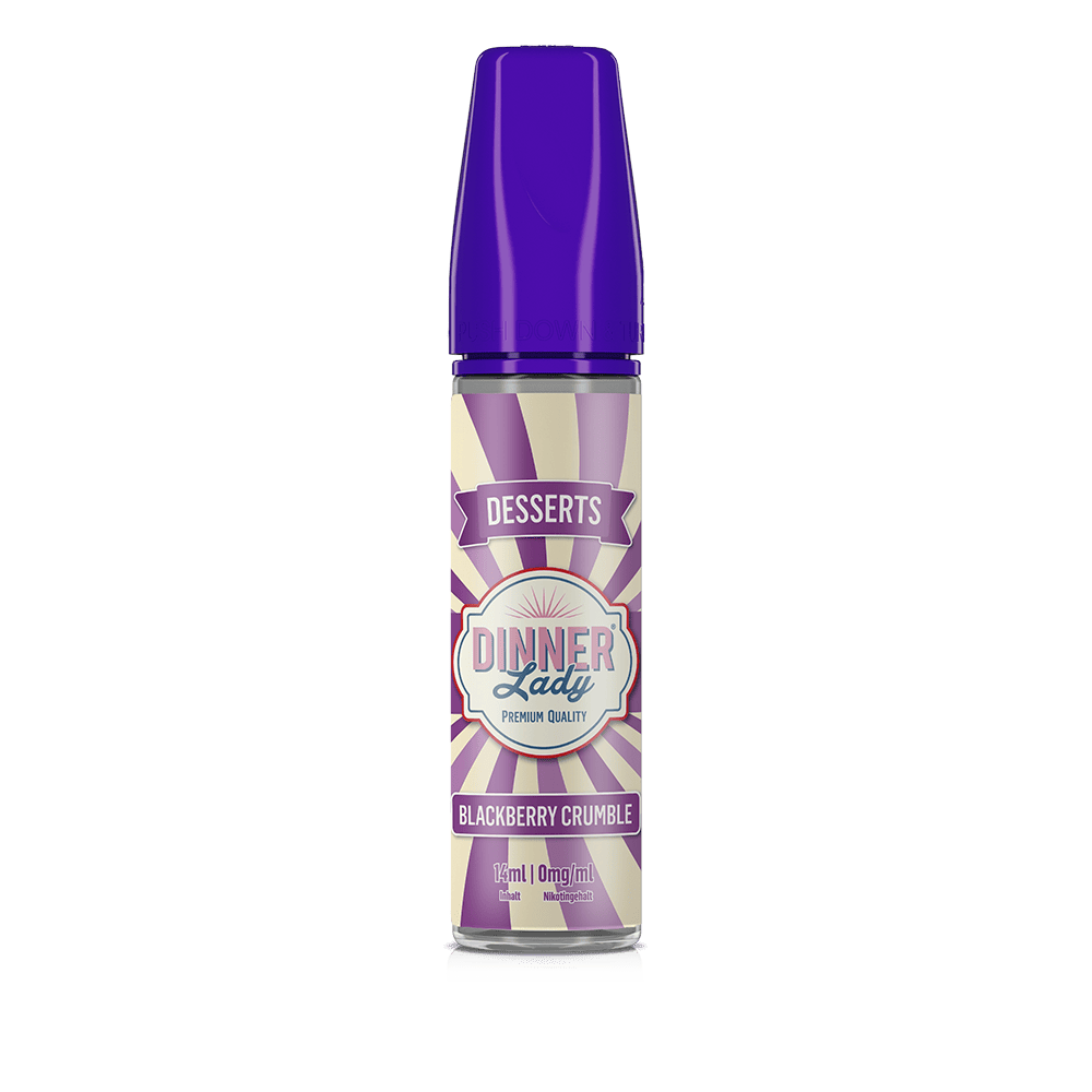 Dinner Lady Aroma Longfill - Blackberry Crumble - 14ml in 60ml Flasche C Dinner Lady Aroma Longfill - Blackberry Crumble - 14ml in 60ml Flasche C