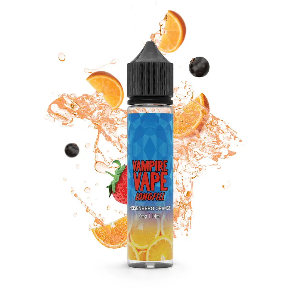 Vampire Vape Aroma Longfill - Heisenberg Orange - 14ml in 60ml Flasche Vampire Vape Aroma Longfill - Heisenberg Orange - 14ml in 60ml Flasche