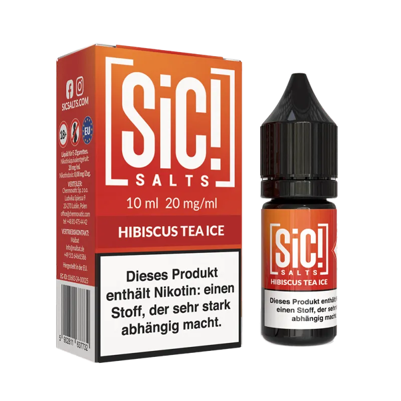 SIC - Hibiscus Tea Ice 10ml Nikotinsalz Liquid