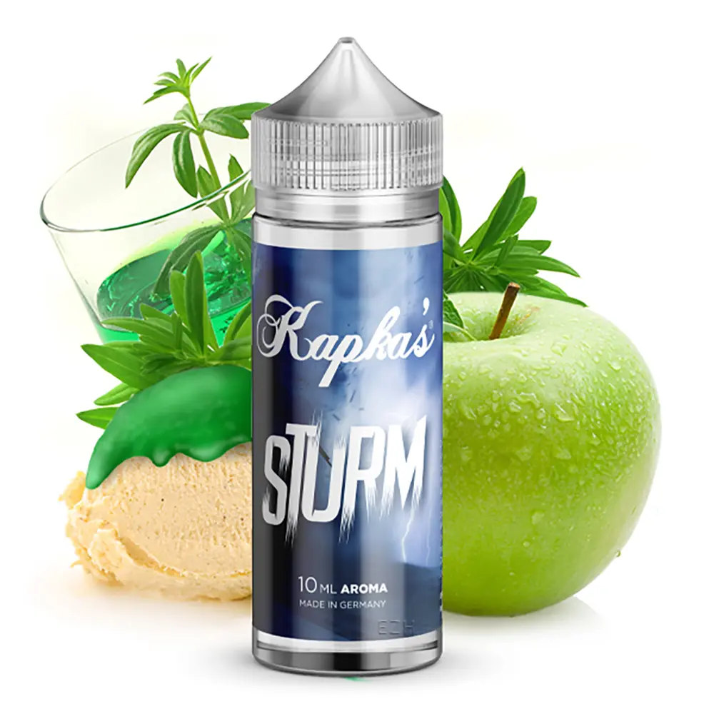 Kapka`s Aroma Longfill - Sturm - 10ml in 120ml Flasche Kapka`s Aroma Longfill - Sturm - 10ml in 120ml Flasche