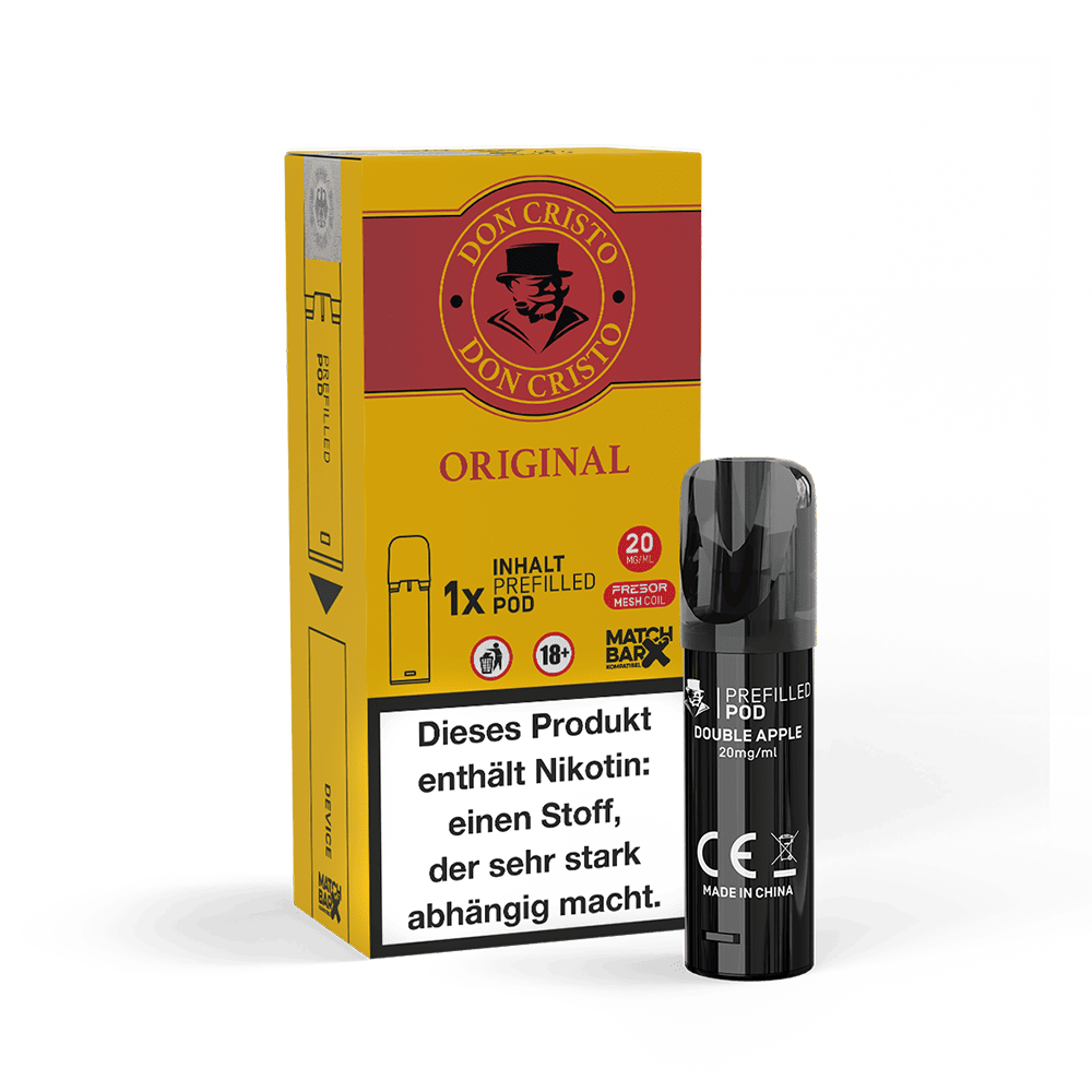 Don Cristo Einweg Pod - Don Cristo - 20mg 2ml Don Cristo Einweg Pod - Don Cristo - 20mg 2ml