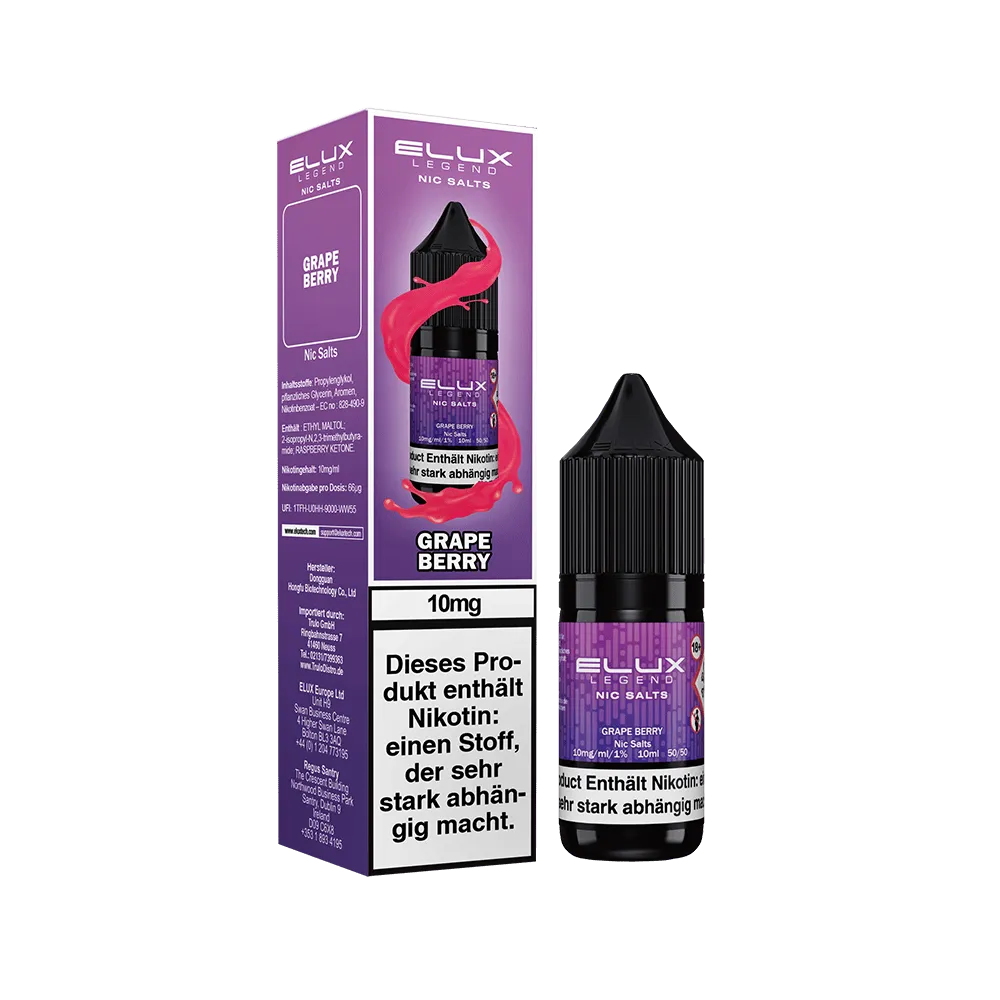 Elux - Grape Berry 10ml Nikotinsalz Liquid