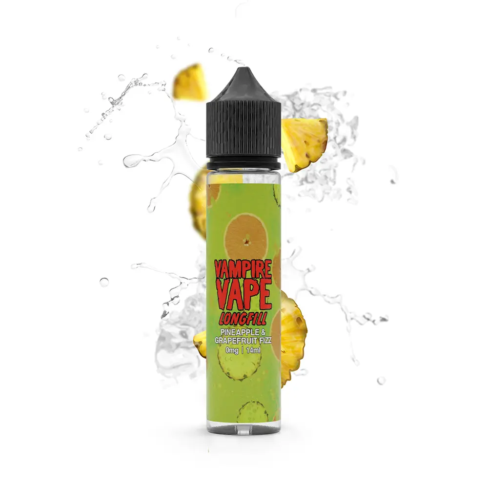 Vampire Vape Aroma Longfill - Pineapple & Grapefruit Fizz - 14ml in 60ml Flasche Vampire Vape Aroma Longfill - Pineapple & Grapefruit Fizz - 14ml in 60ml Flasche
