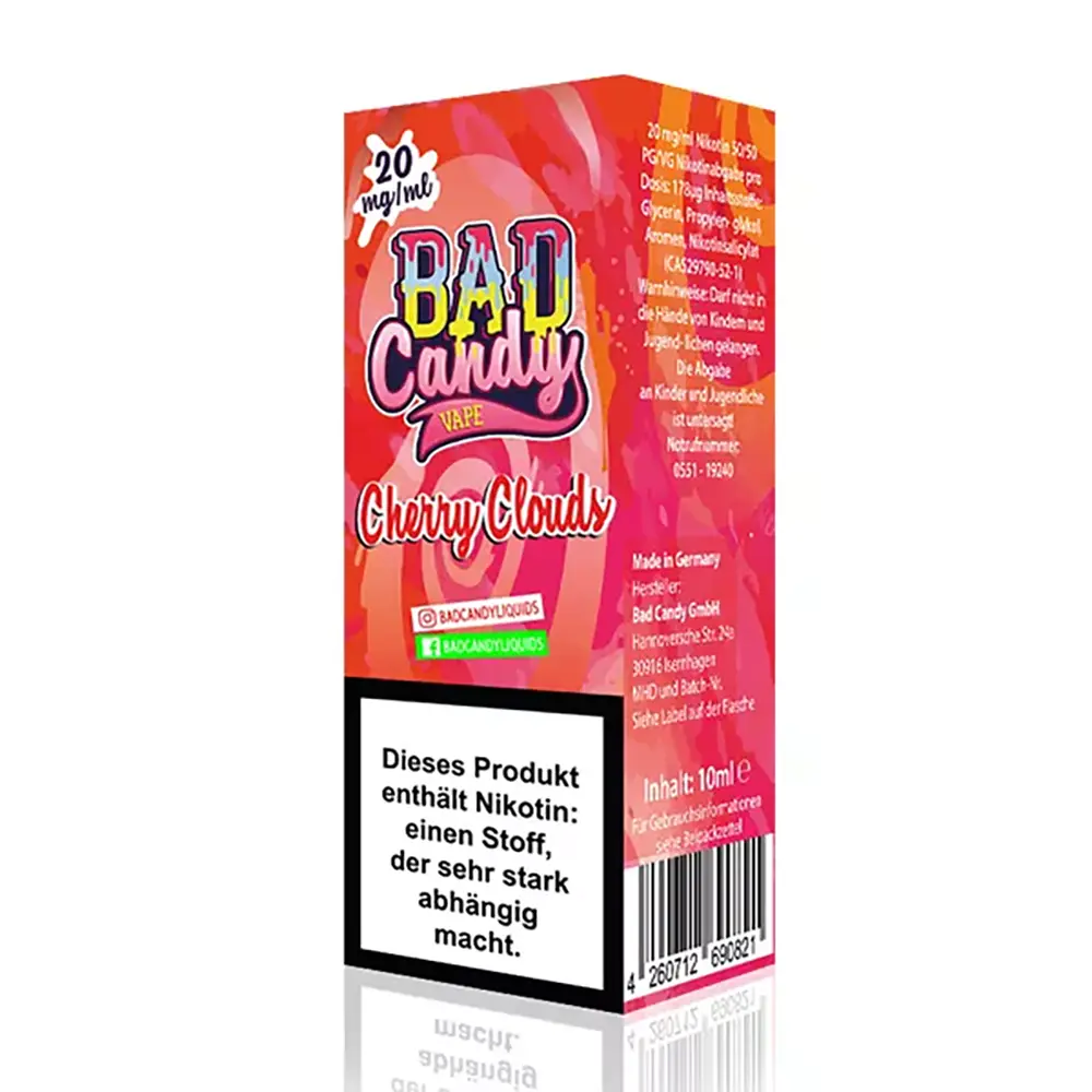 Bad Candy Cherry Clouds Nic Salt 20mg 