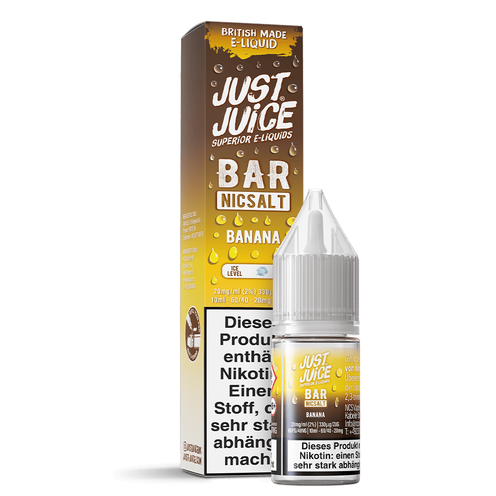 Just Juice Nikotinsalz - Banana - 10ml Liquid 20mg  C